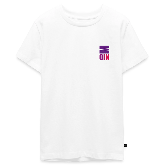 Teenager Premium T-Shirt "Moin" - Weiß