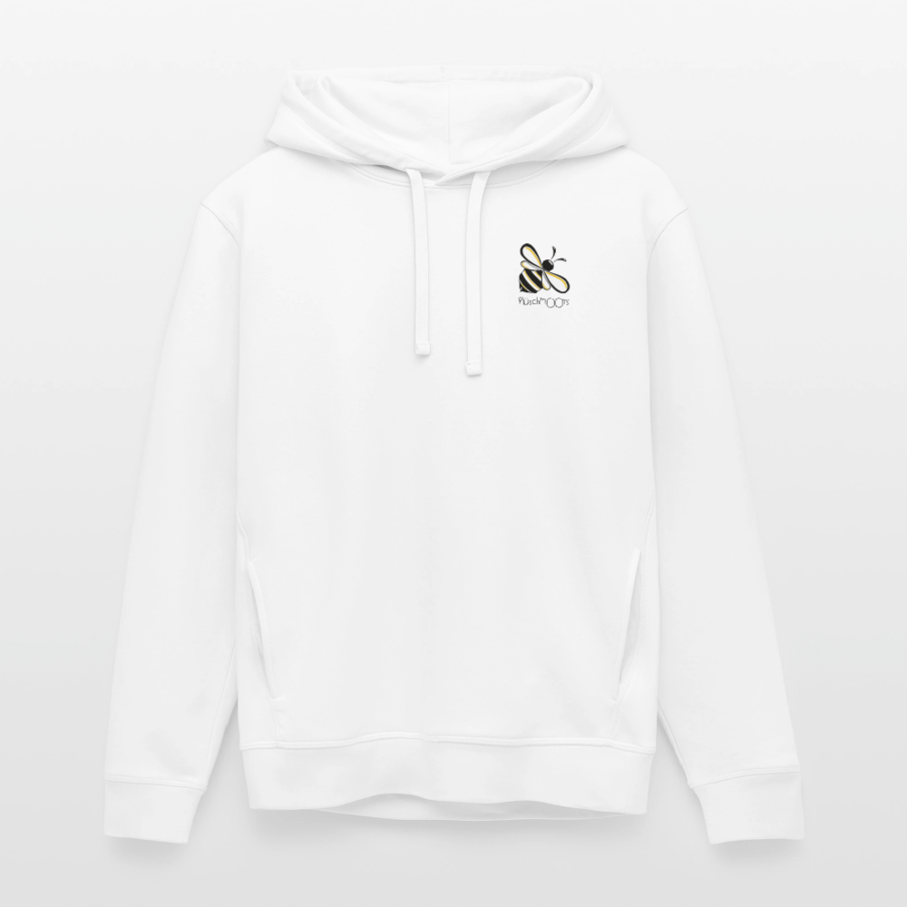 Unisex Bio-Hoodie - Plüschmoors - Weiß