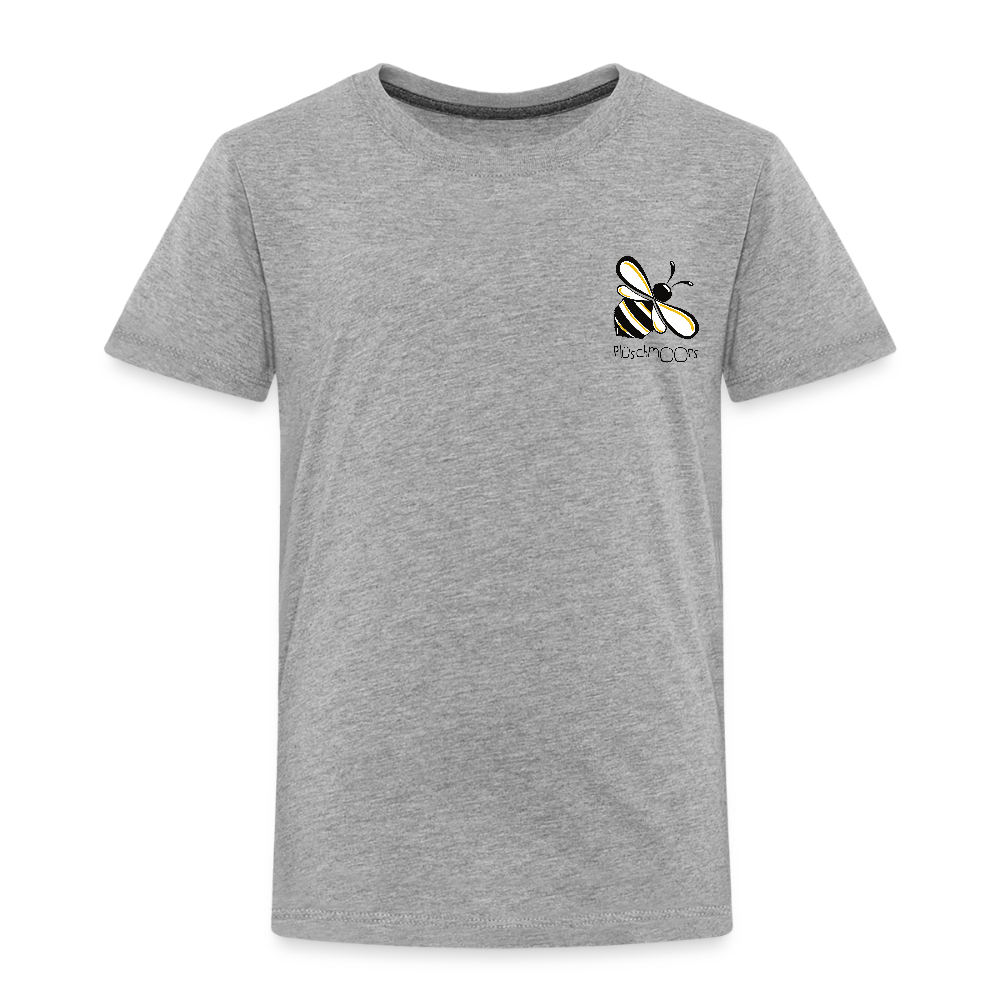 Kinder Premium T-Shirt - Plüschmoors - Grau meliert