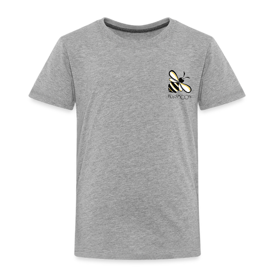 Kinder Premium T-Shirt - Plüschmoors - Grau meliert