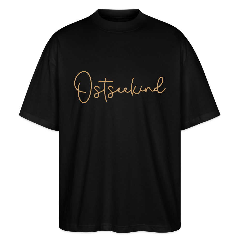 Unisex Oversize Bio-T-Shirt - Ostseekind - Schwarz