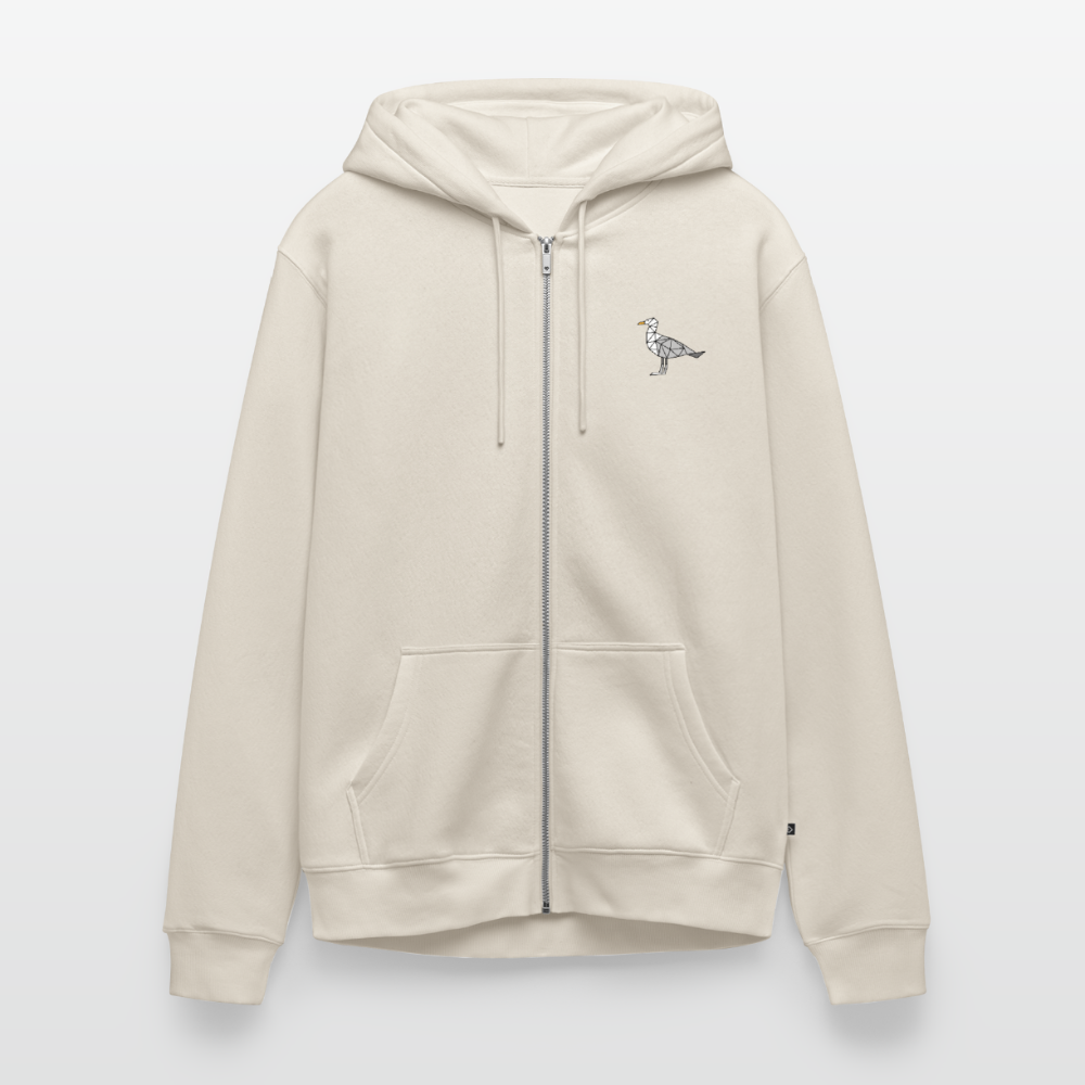 Möwe - Herren Premium Kapuzenjacke - Beige