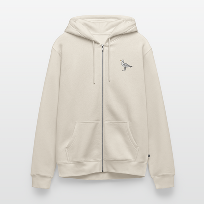 Möwe - Herren Premium Kapuzenjacke - Beige