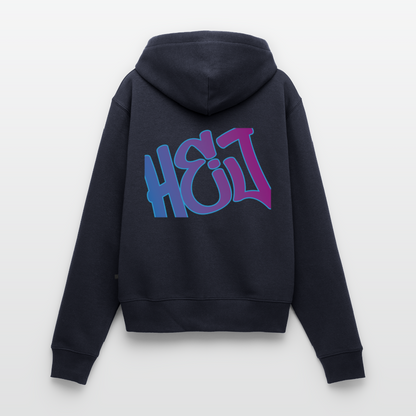 Damen Premium Kapuzenjacke - Hej - Navy