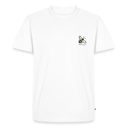 Herren Premium Bio T-Shirt - Plüschmoors - Weiß