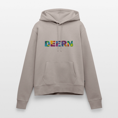 Damen Premium Hoodie - Deern - Taupe