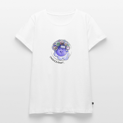 Damen Premium T-Shirt - Schaf ungezähmt - Weiß
