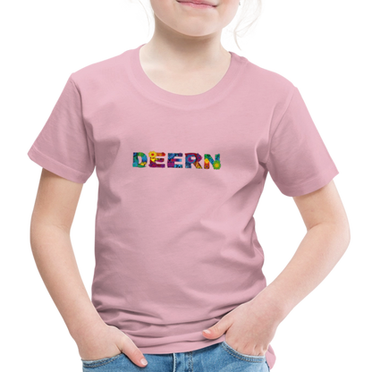 Kinder Premium T-Shirt - Deern - Hellrosa