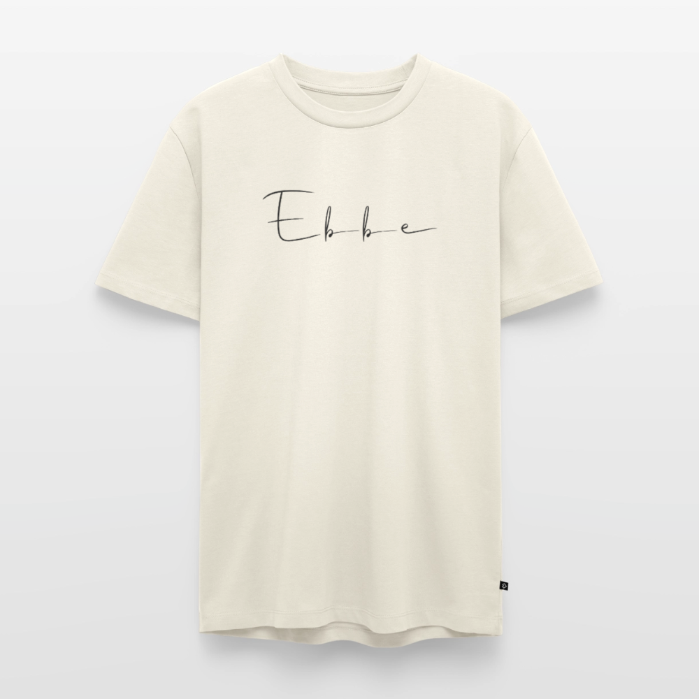 Ebbe - Herren Premium Bio T-Shirt - Naturweiß