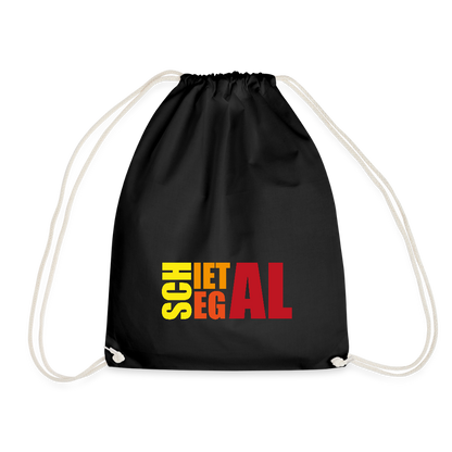 Turnbeutel - Schietegal Rot - Schwarz