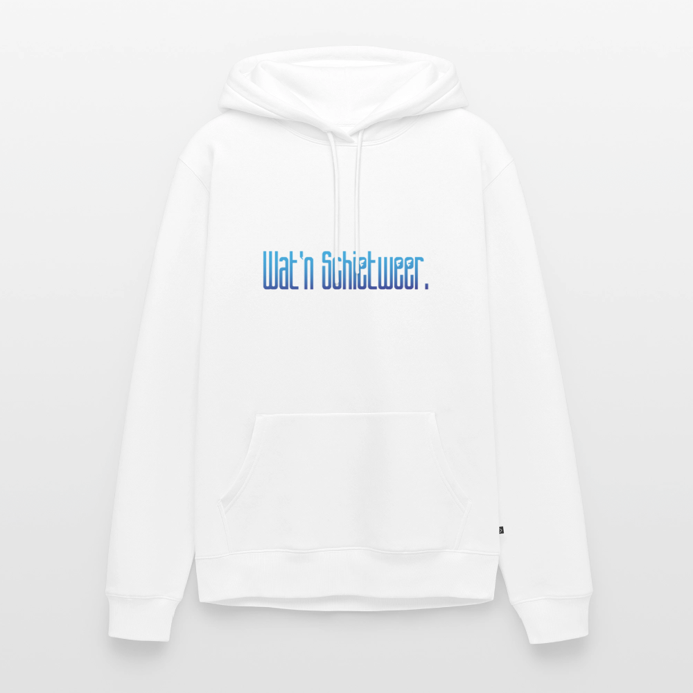 Herren Premium Hoodie - wat'n Schietweer - Weiß