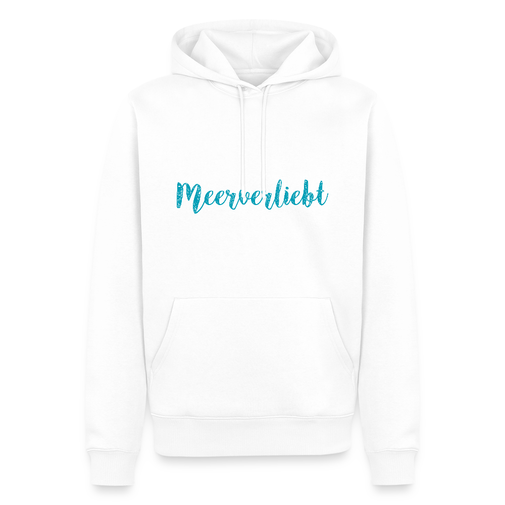 Herren Premium Hoodie - Meeverliebt - Weiß