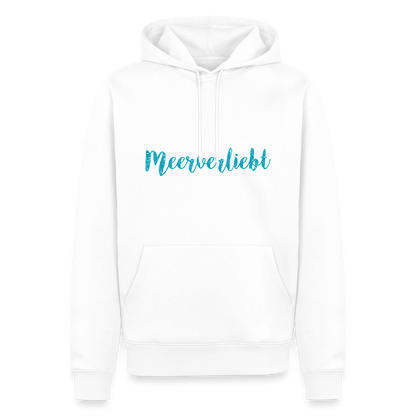 Herren Premium Hoodie - Meeverliebt - Weiß