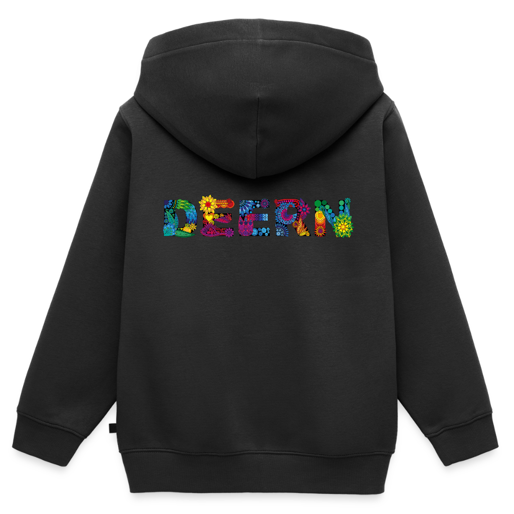 Kinder Premium Kapuzenjacke - Deern - Schwarz