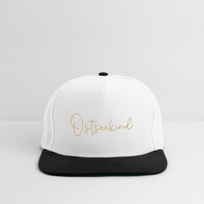 Snapback Cap - Ostseekind - Weiß/Schwarz