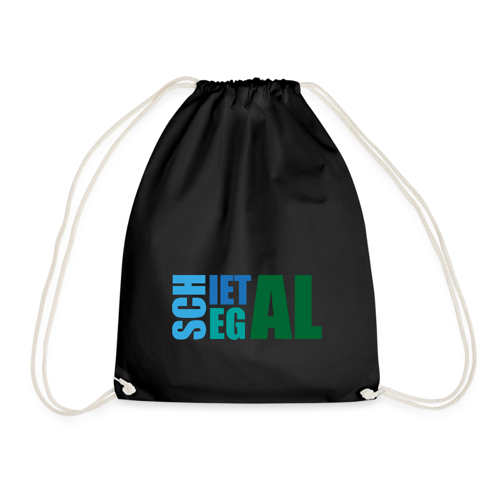 Turnbeutel - Schietegal Blau - Schwarz