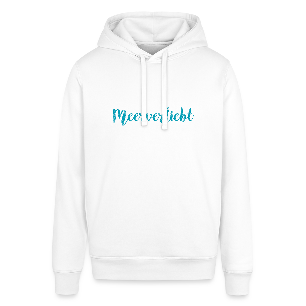 Unisex Bio-Hoodie - Meerverliebt - Weiß