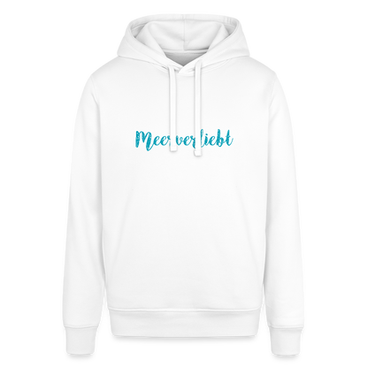 Unisex Bio-Hoodie - Meerverliebt - Weiß