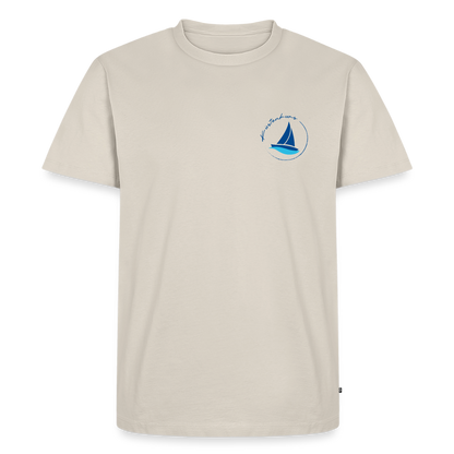 Küstenkurs - Herren Premium Bio T-Shirt - Beige