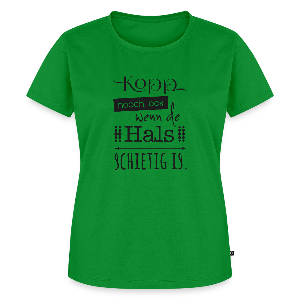 Damen Premium Bio T-Shirt - Kopp hooch - Grün