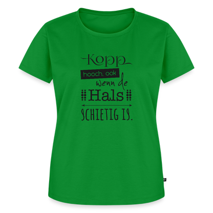 Damen Premium Bio T-Shirt - Kopp hooch - Grün