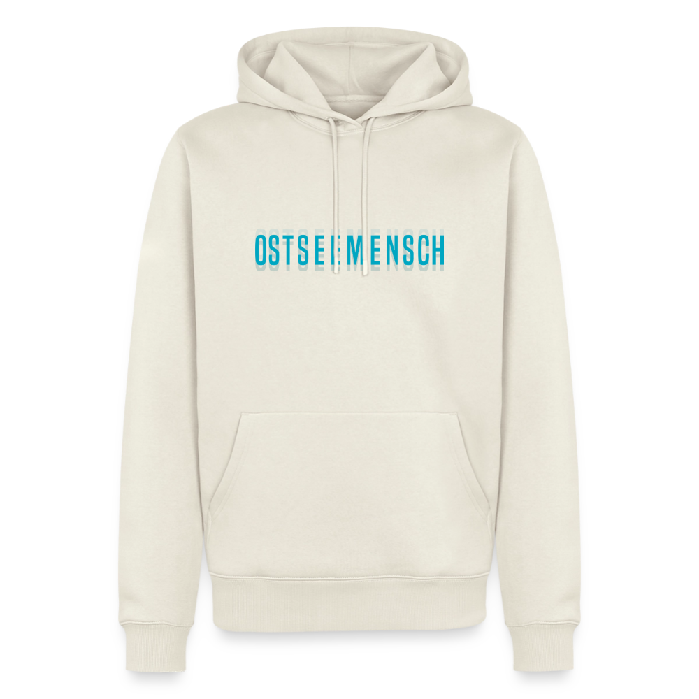 Ostseemensch - Herren Premium Hoodie - Naturweiß