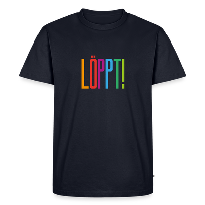 Herren Premium Bio T-Shirt - Löppt! - Navy