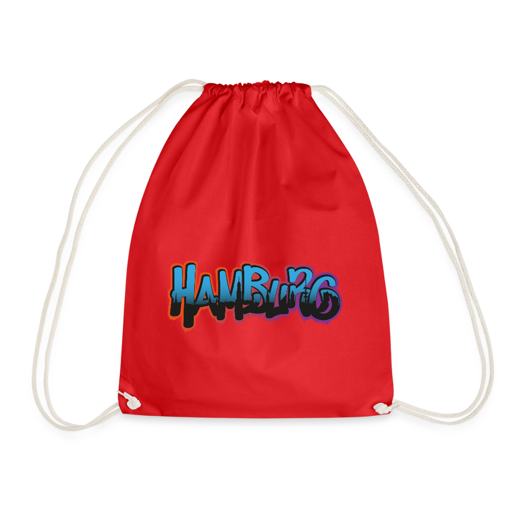 Turnbeutel - Hamburg - Rot