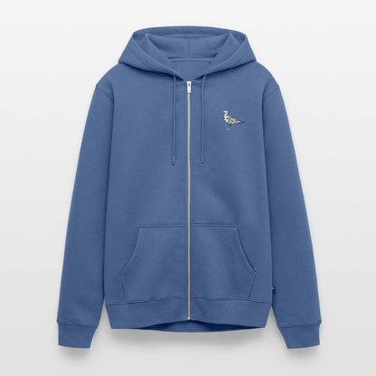 Möwe - Herren Premium Kapuzenjacke - Taubenblau