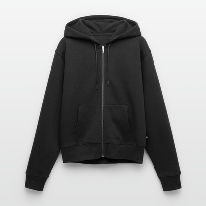 Nordseemensch - Damen Premium Kapuzenjacke - Schwarz