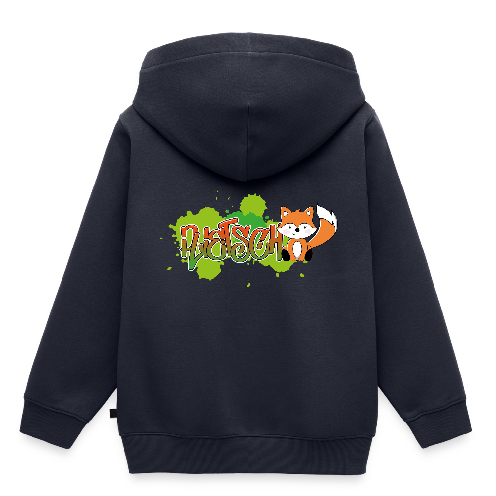 Kinder Premium Hoodie - plietsch Voss - Navy