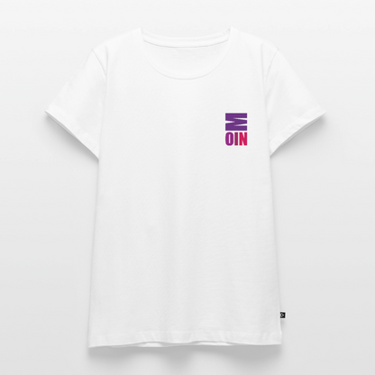Damen Premium Bio T-Shirt - Moin - Weiß