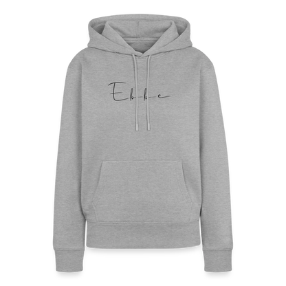 Ebbe - Damen Premium Hoodie - Grau meliert