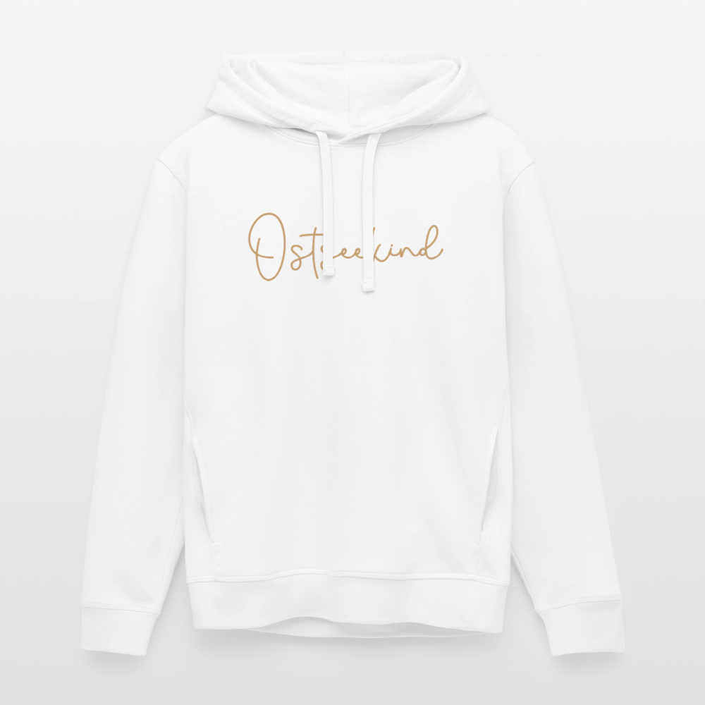 Unisex Bio-Hoodie - Ostseekind - Weiß