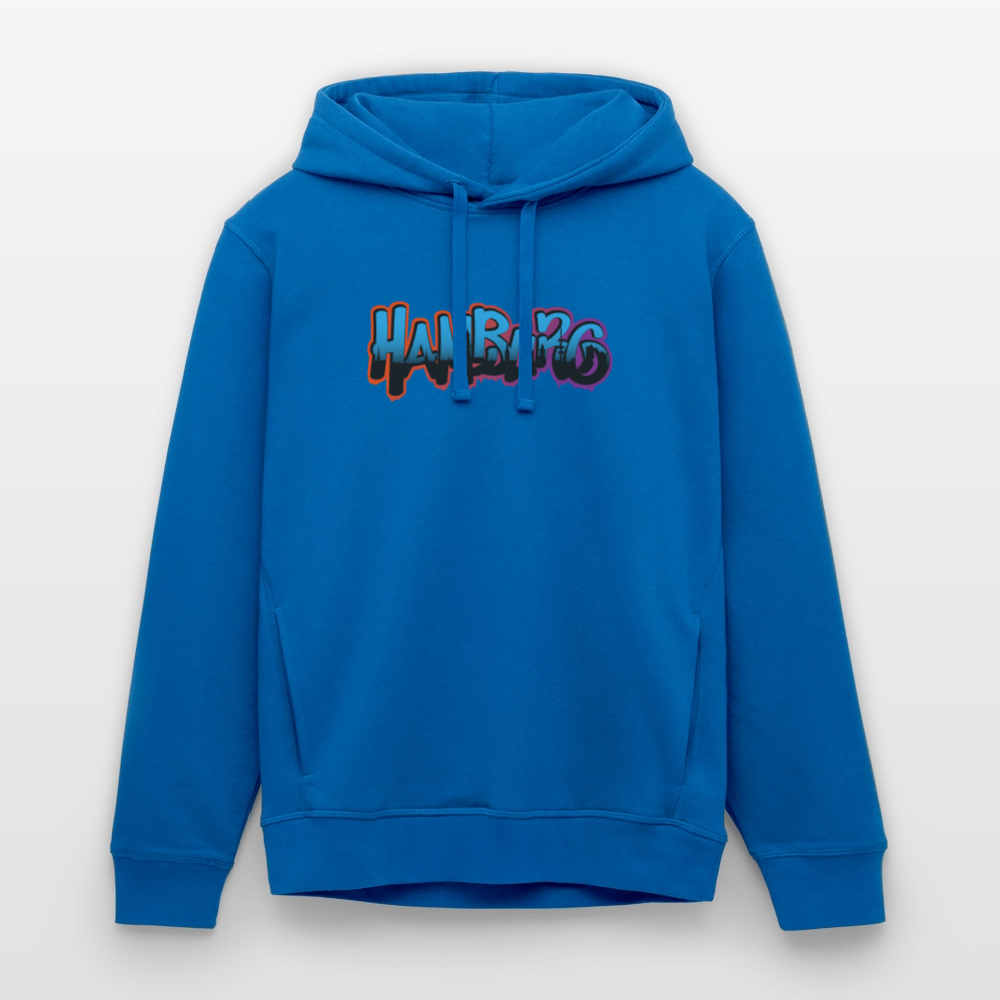 Unisex Bio-Hoodie - Hamburg - Königsblau