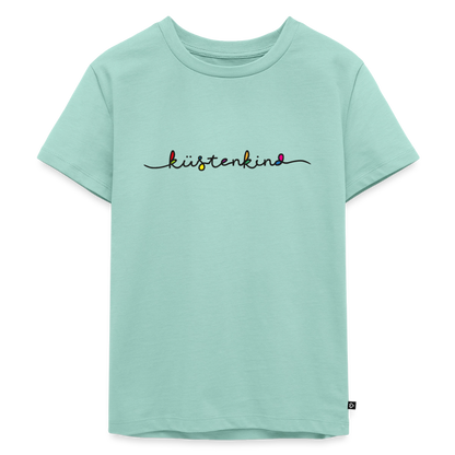 Kinder Premium T-Shirt "Küstenkind" - Mint 