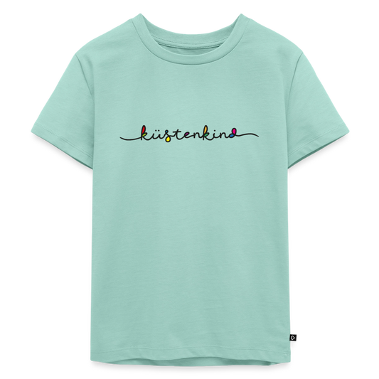 Kinder Premium T-Shirt "Küstenkind" - Mint 