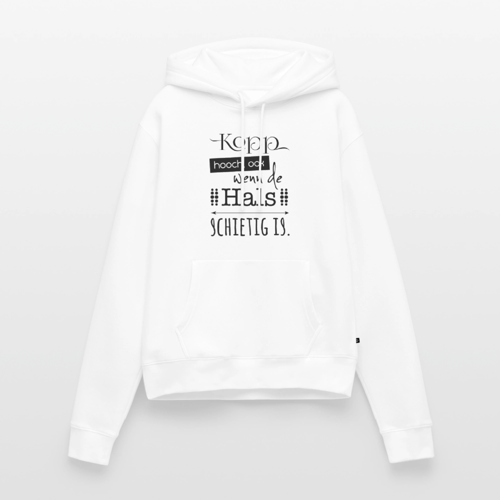 Damen Premium Hoodie - Kopp hooch - Weiß