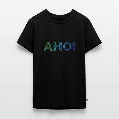 Teenager Premium T-Shirt - Ahoi doodles - Schwarz
