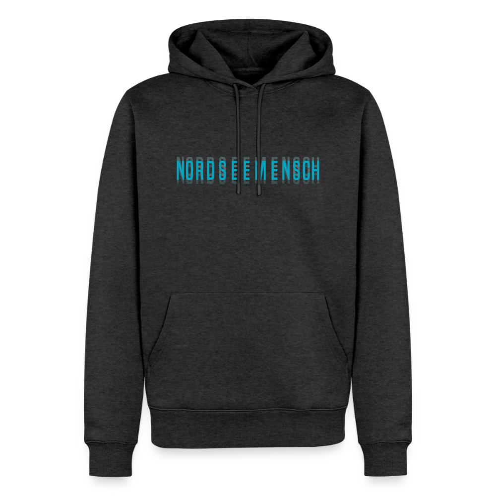 Nordseemensch - Herren Premium Hoodie - Anthrazit meliert