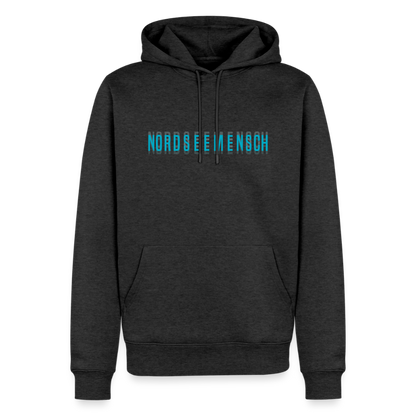 Nordseemensch - Herren Premium Hoodie - Anthrazit meliert