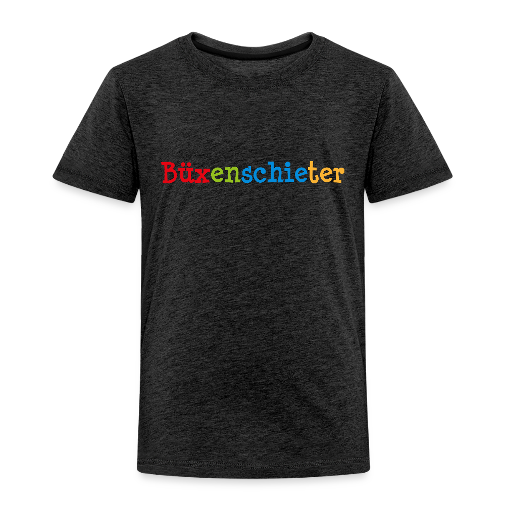 Kinder Premium T-Shirt - Büxenschieter - Anthrazit