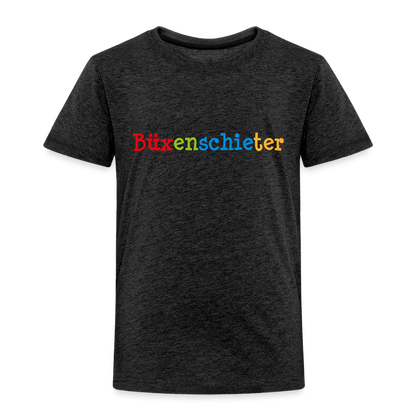 Kinder Premium T-Shirt - Büxenschieter - Anthrazit