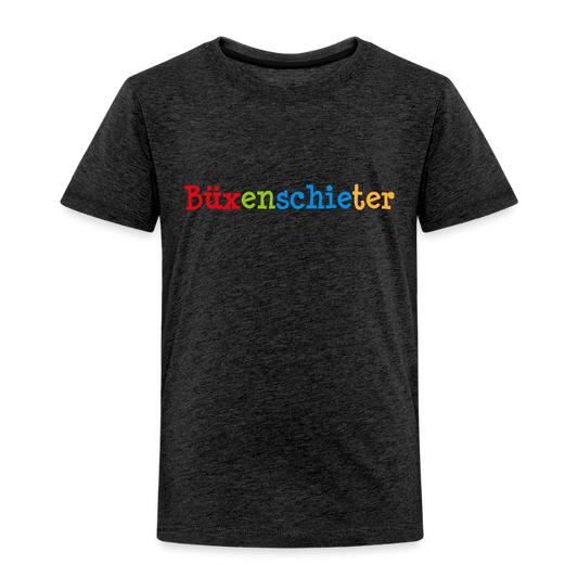 Kinder Premium T-Shirt - Büxenschieter - Anthrazit