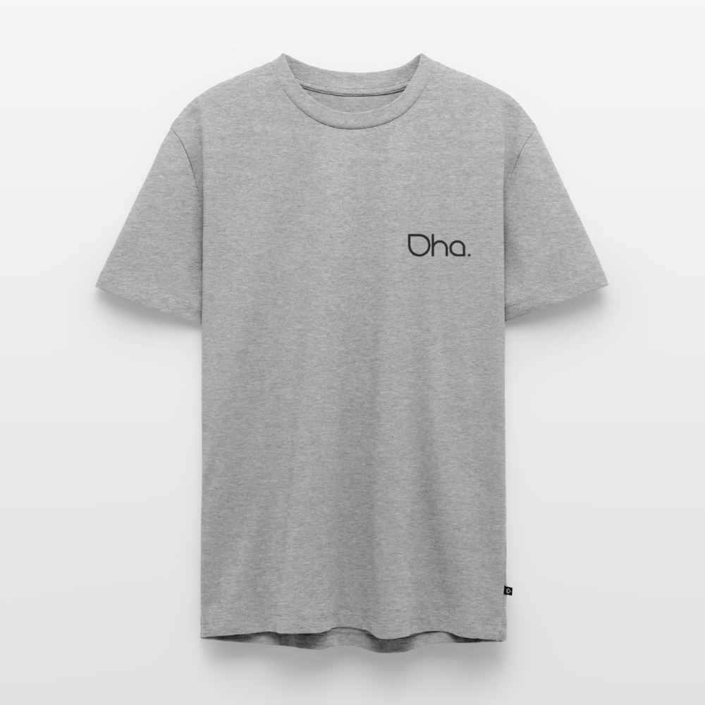 Oha Männer Premium T-Shirt - Grau meliert