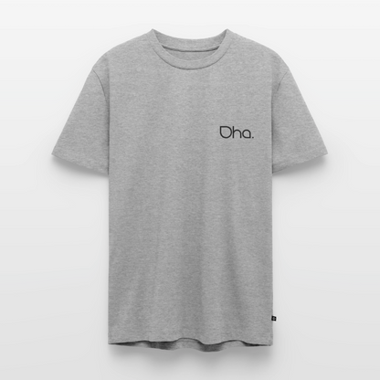 Oha Männer Premium T-Shirt - Grau meliert