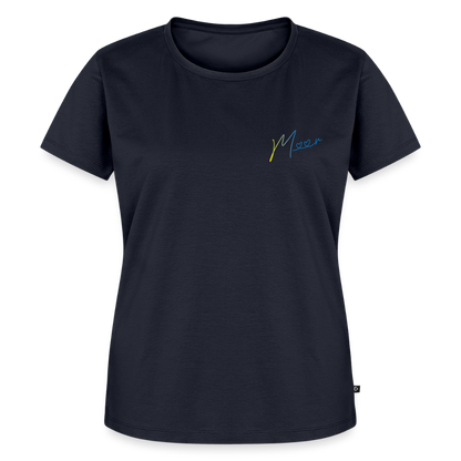 Damen Premium Bio T-Shirt - Meer - Navy
