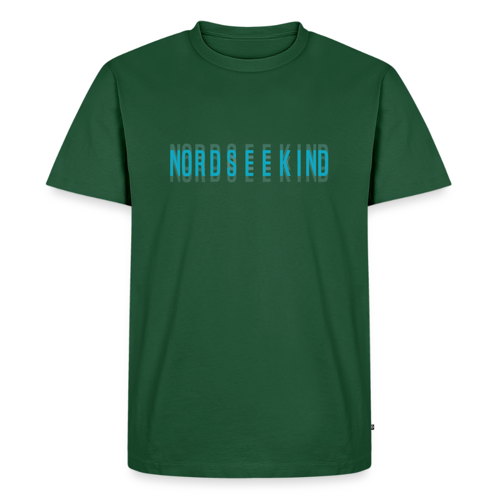 Nordseekind Herren Premium T-Shirt - Flaschengrün