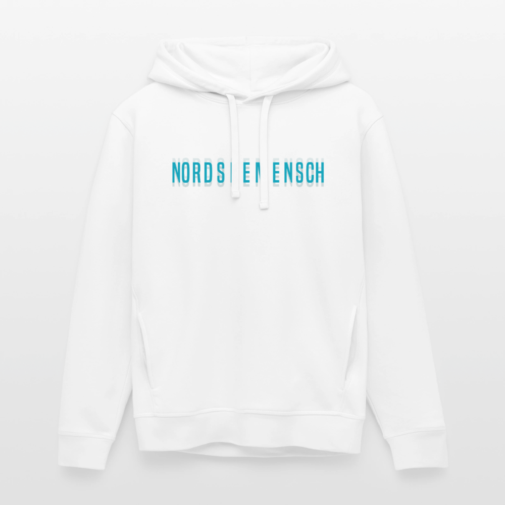 Nordseemensch - Unisex Bio-Hoodie - Weiß