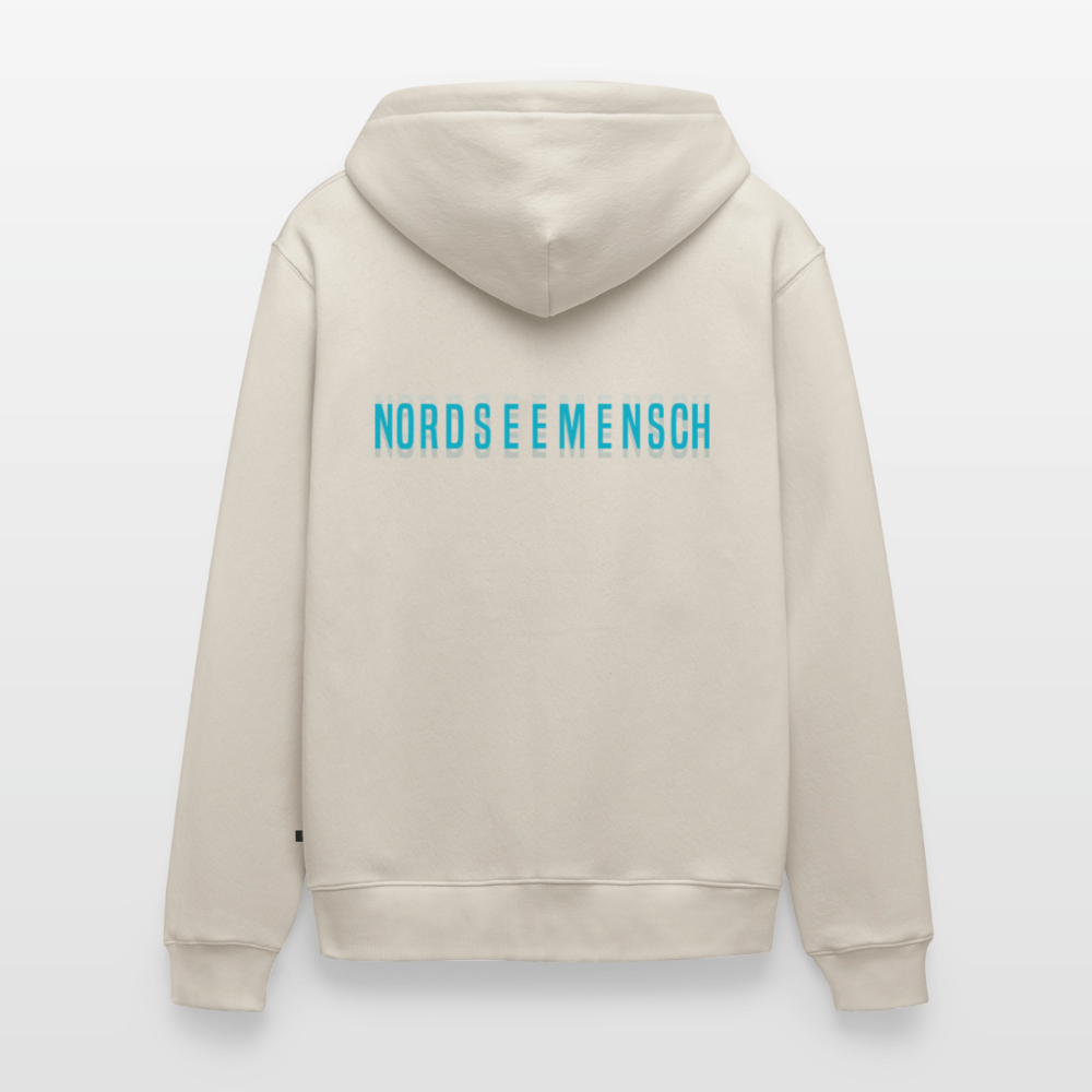Nordseemensch - Herren Premium Kapuzenjacke - Beige